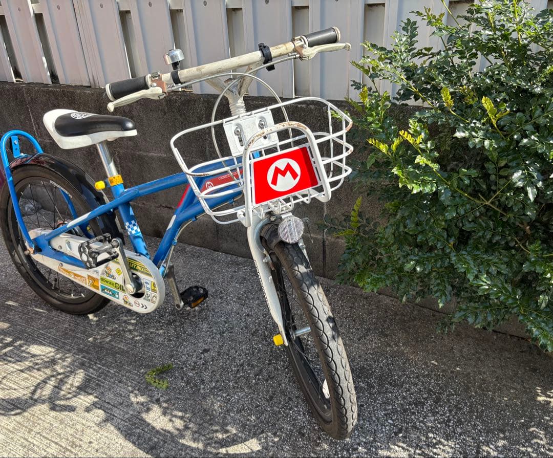 子供用　スーパーマリオ自転車　18インチ