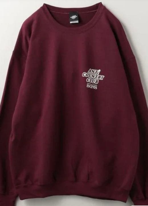 メンズウェア ANTi COUNTRY CLUB TOKYO SP CREW SWEAT