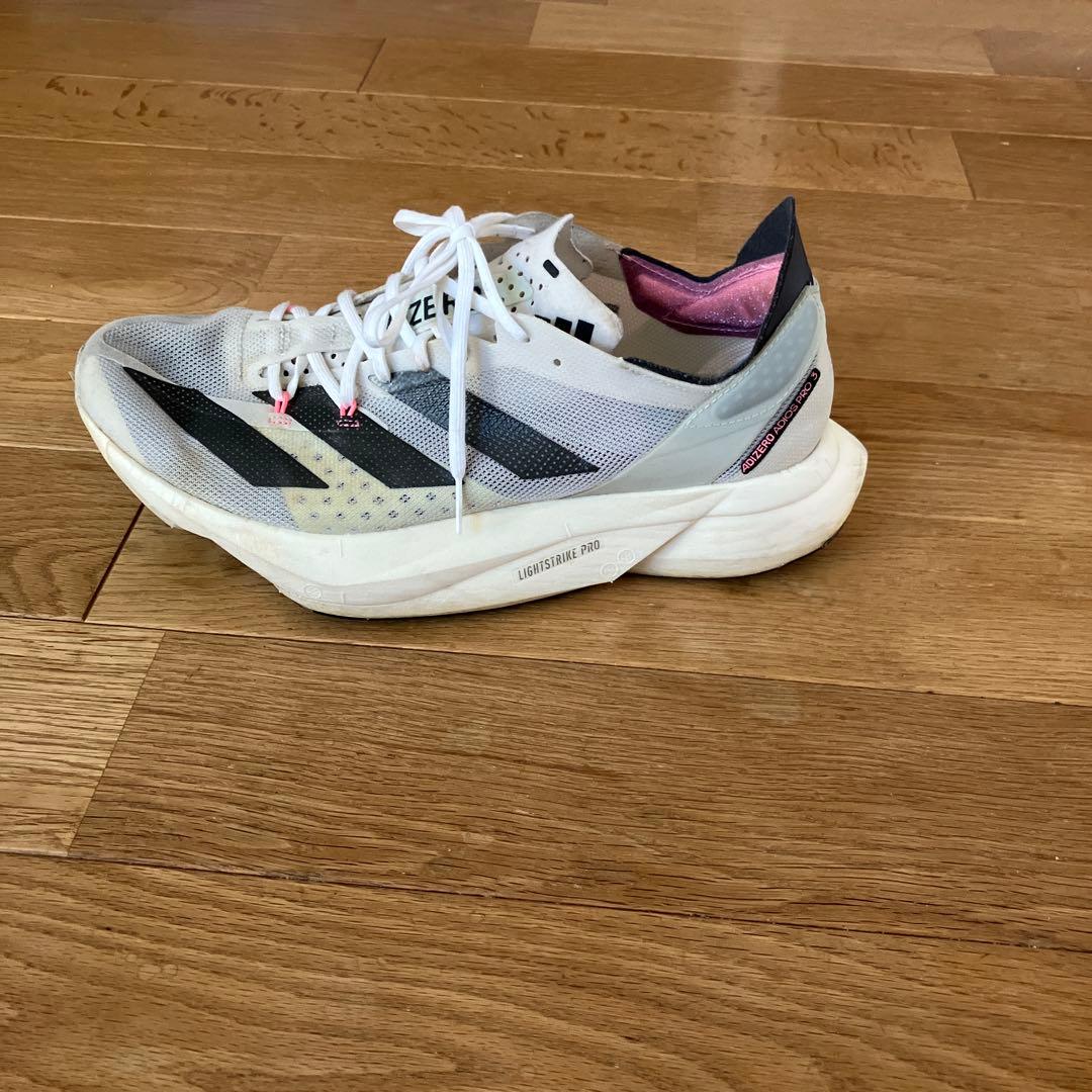 お値下げアディダスアディゼロアディオス25.5㎝ADIZEROADIOSPRO3