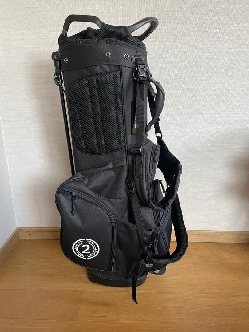 美品 ゼロハリバートンの軽量キャディーバッグ7点セット