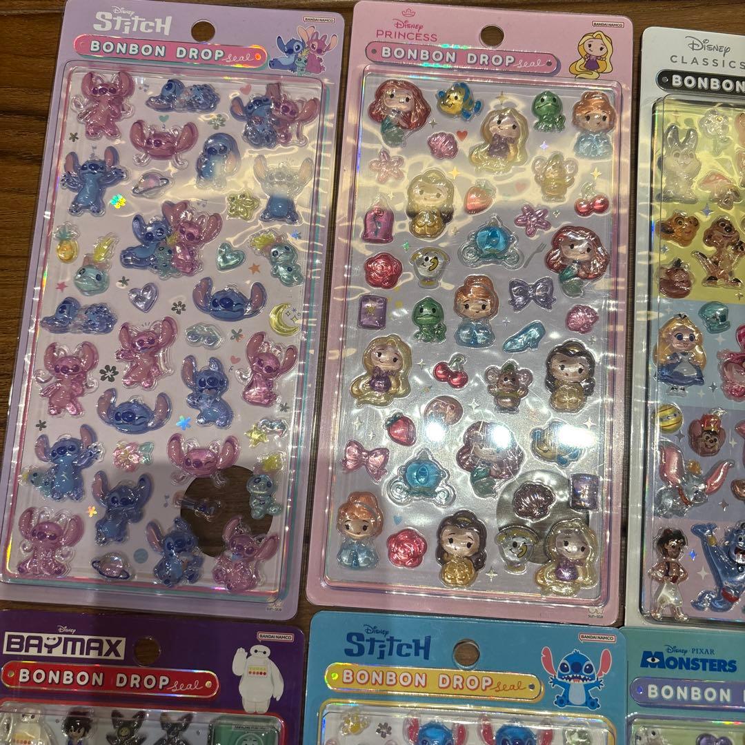正規品ディズニーボンボンドロップシール8枚