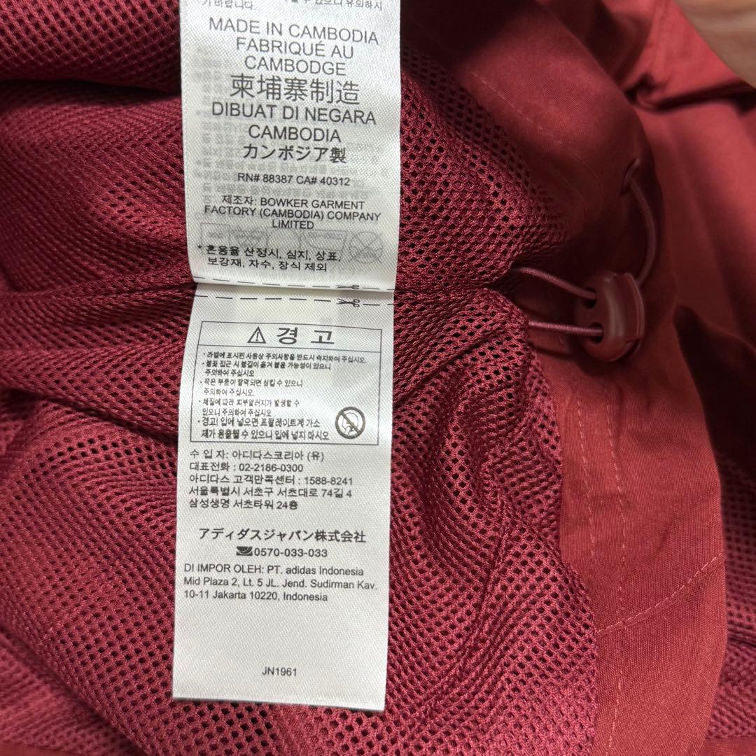 adidas アーセナル ジャケット 赤