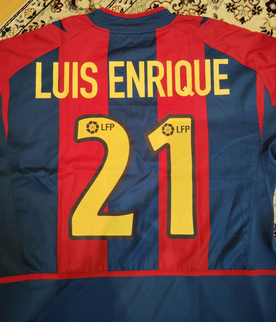 2002-2003　FCバルセロナ LUIS ENRIQUE 21 サイズL