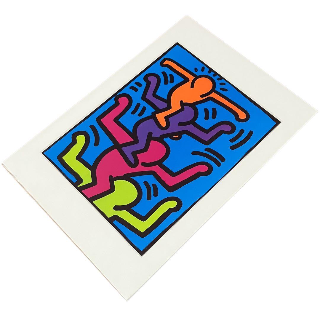 92年製 Keith Haring キースヘリング 額装済 オフセット ポスター