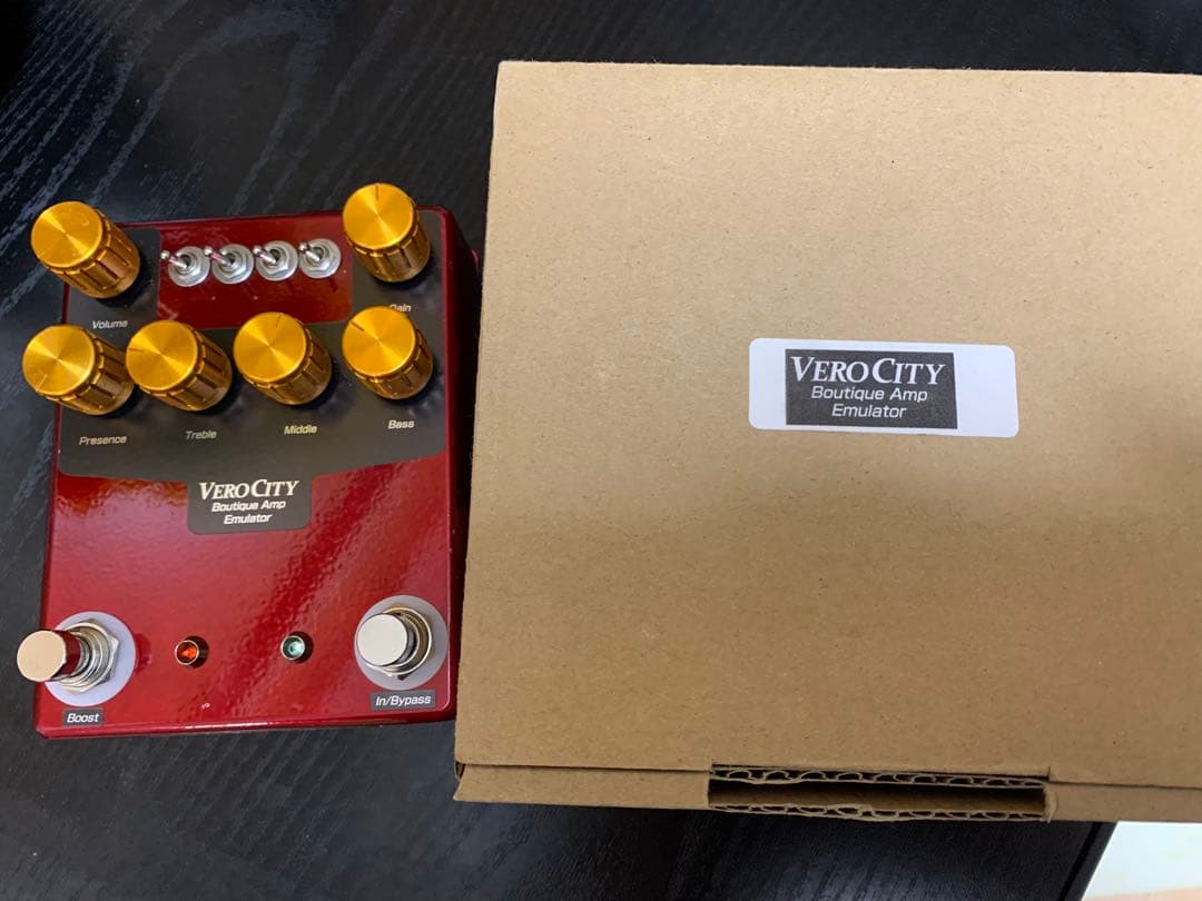 ギター VeroCityEffectsPedals FRDCustom Freedman