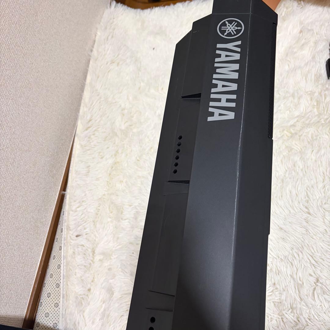 動作品 YAMAHA P-105B 電子ピアノ 88鍵 ペダル 譜面台付き