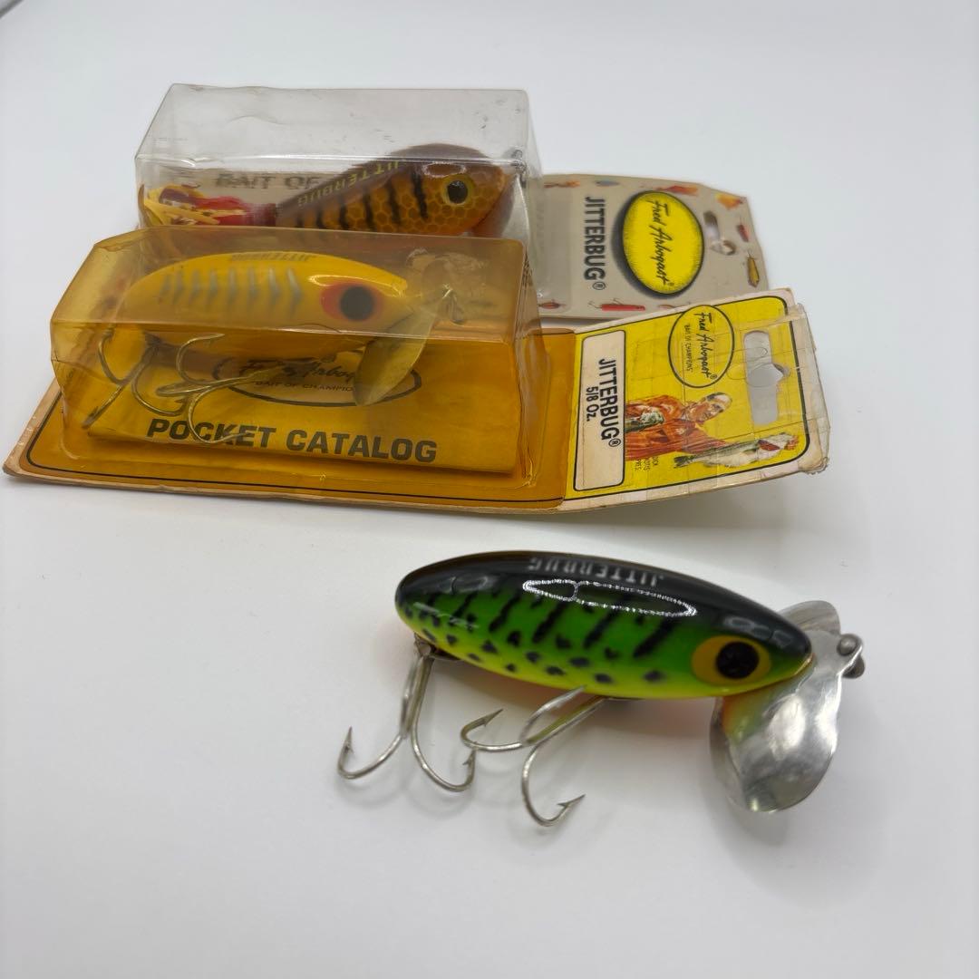 Vintage FredArbogast アーボガスト JITTERBUG 釣り