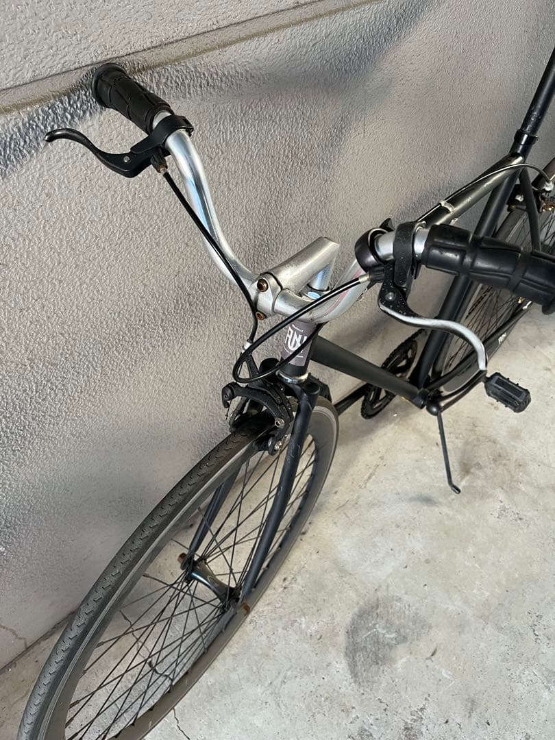 FUN by RIDERS CAFE ピストバイク ブラック 700C