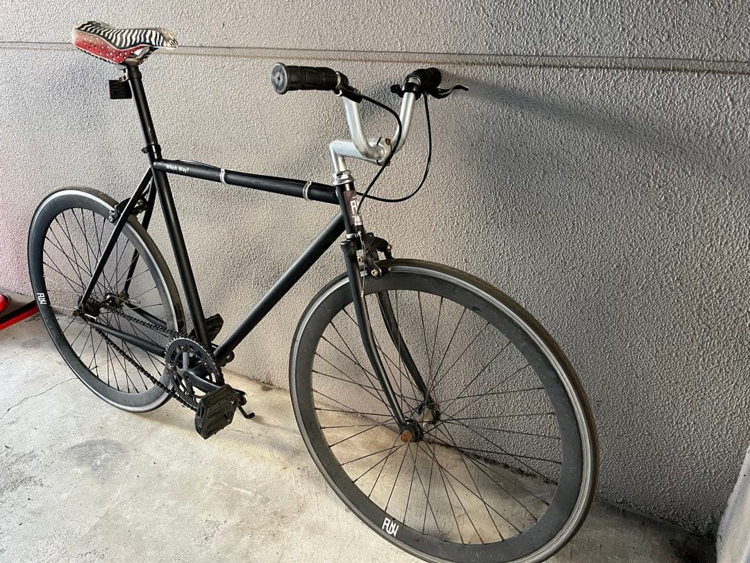 FUN by RIDERS CAFE ピストバイク ブラック 700C