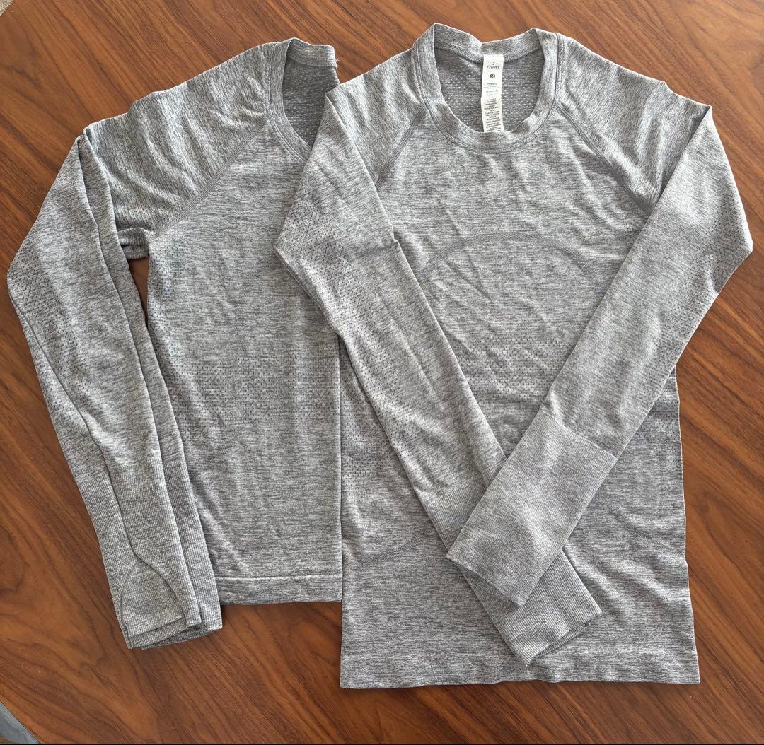 ルルレモン　lululemon 長袖　たけ長め