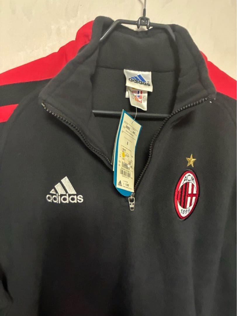 adidas アディダス ACミラン ハーフジップ フリース 新品 Oサイズ