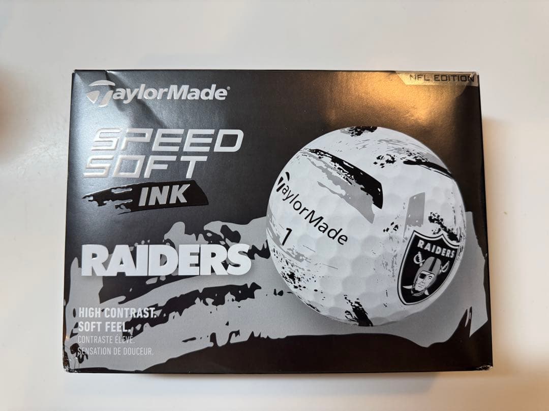テーラーメイド スピードソフトインク ゴルフボール Raiders