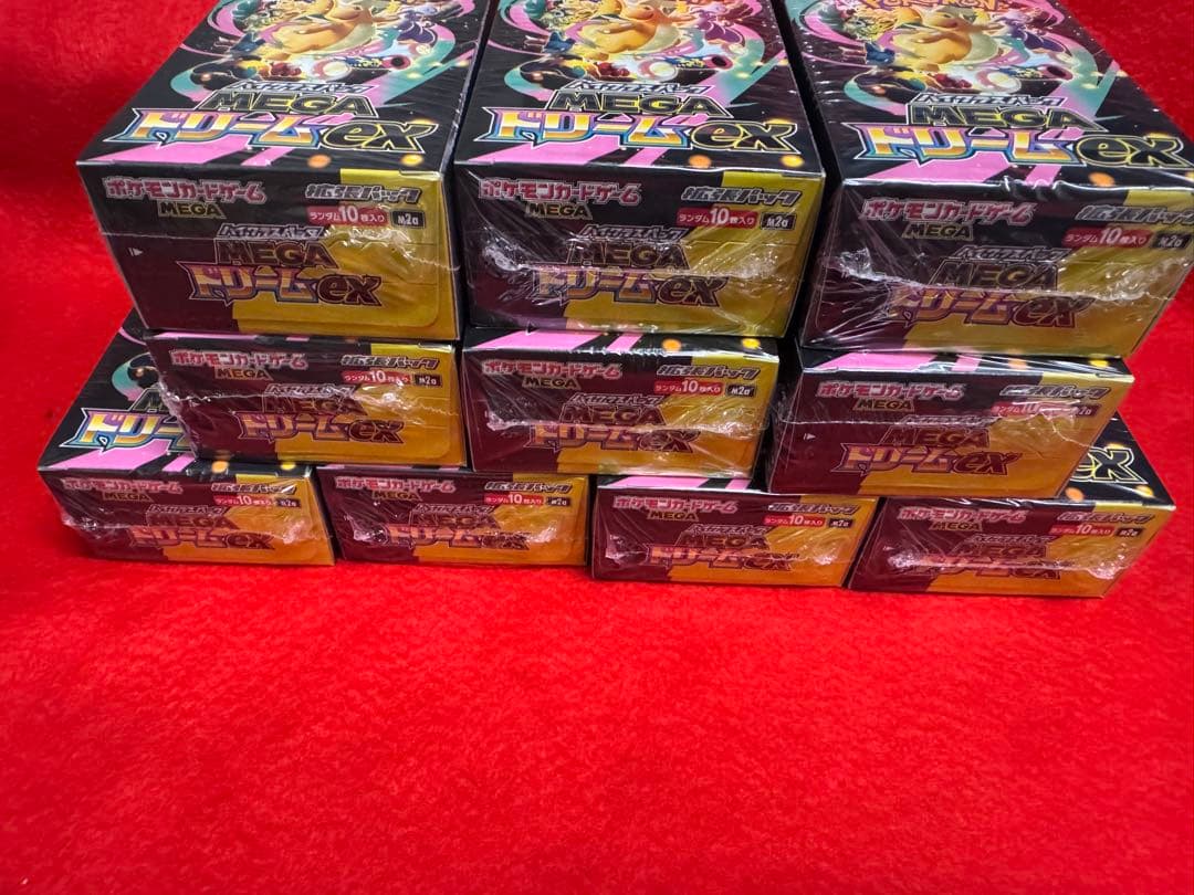 即購入可ポケモンカードゲーム MEGAドリームex 新品未開封 シュリンク付き