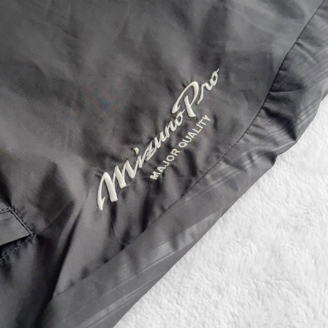 【美品】Mizuno Pro ジャケット パンツ 上下セット グレー メンズ L