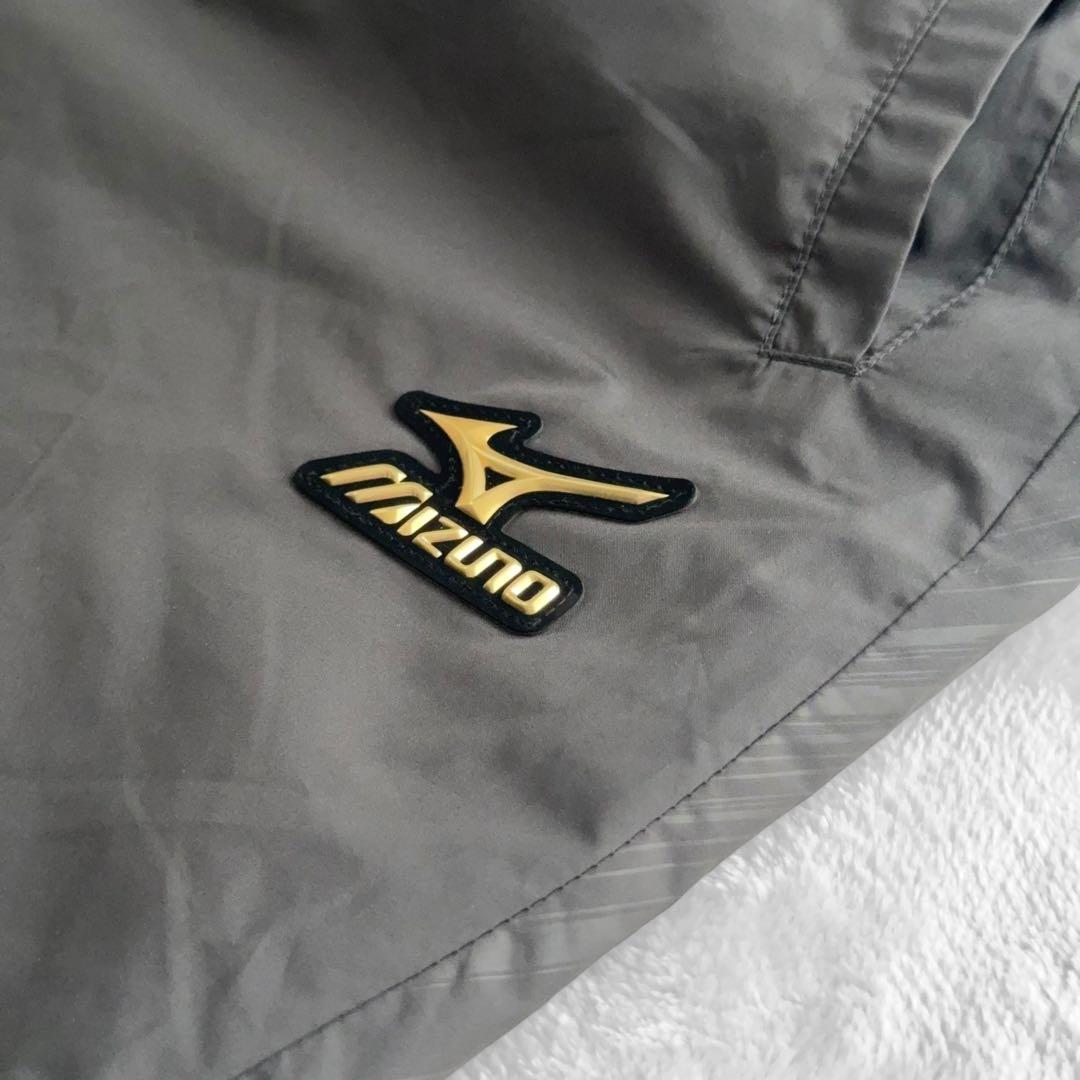 【美品】Mizuno Pro ジャケット パンツ 上下セット グレー メンズ L