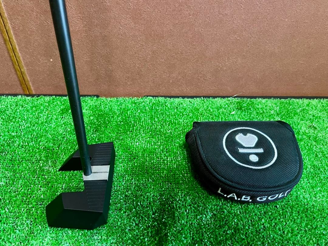 【美品】L.A.B. GOLF パター 専用ヘッドカバー付　【長尺】