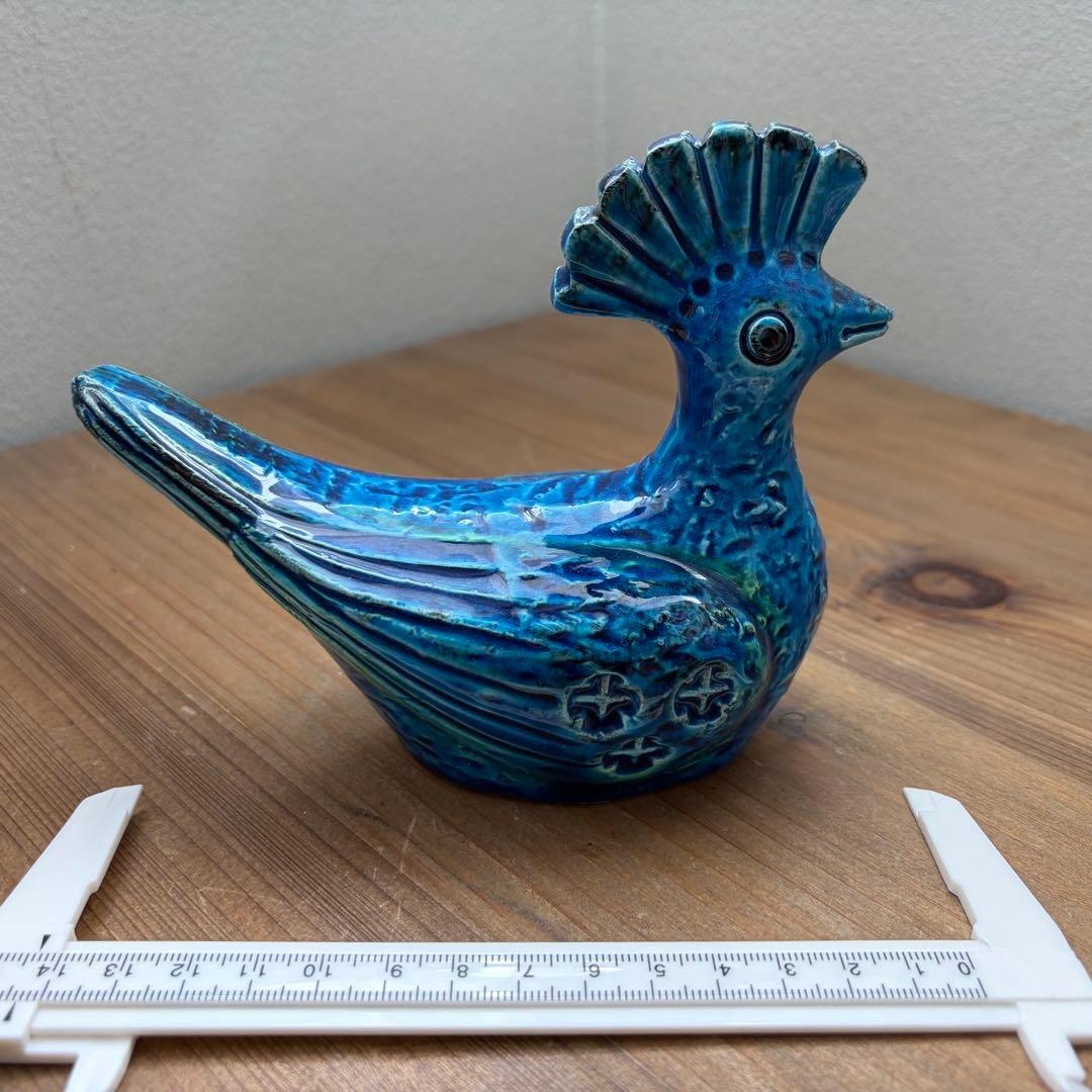 BITOSSI FRAVIA アルド・ロンディ リミニ　ブルー　タゲリ　鳥