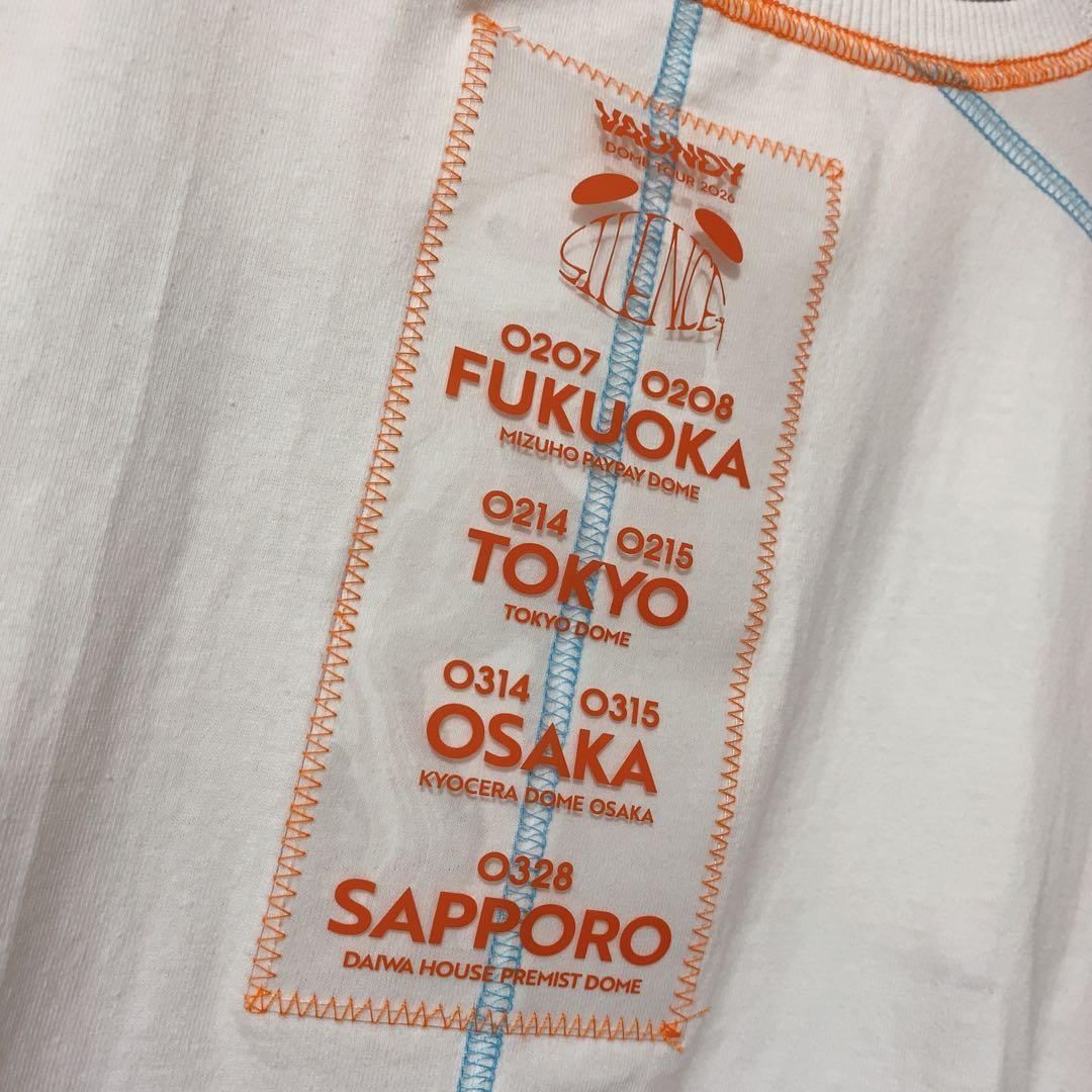 VAUNDY DOMETOUR2026 SILENCE T-shirt Mサイズ