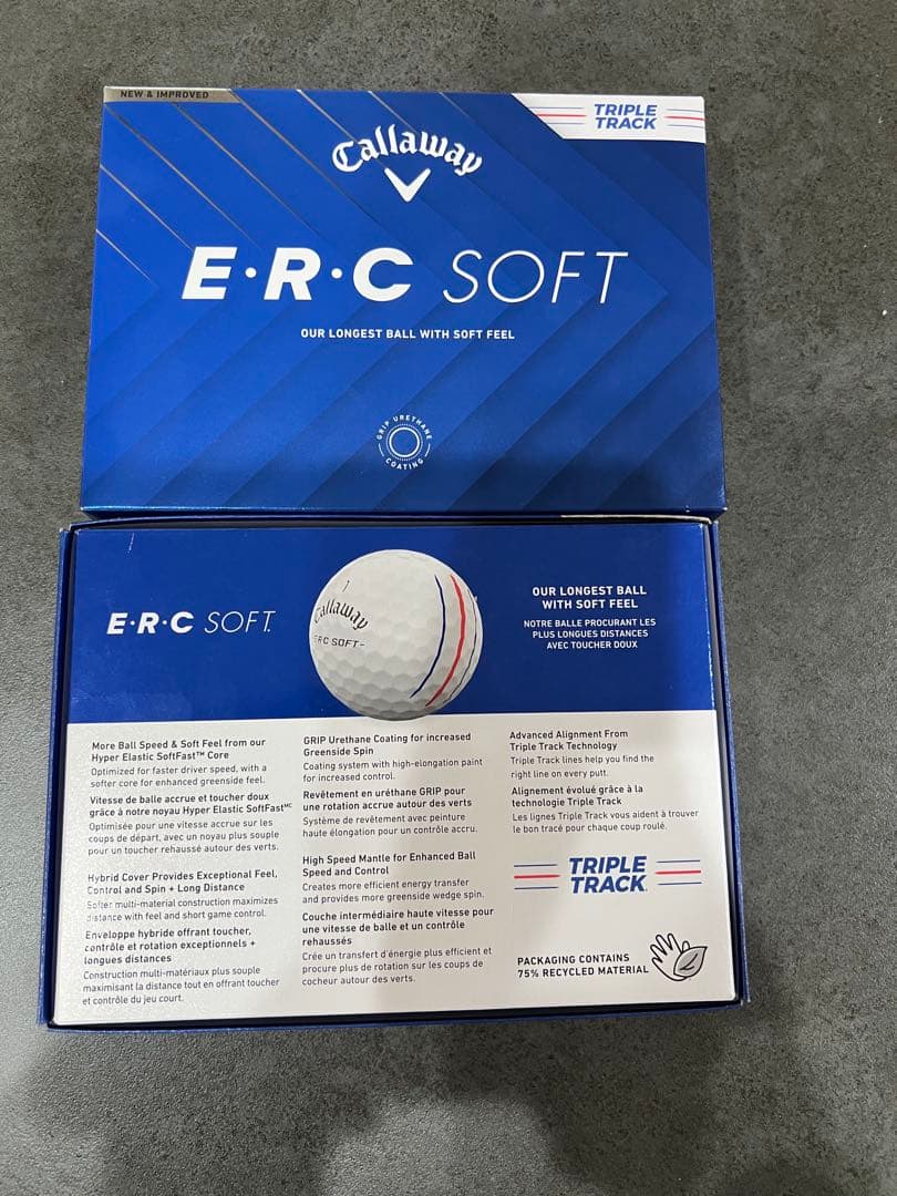 Callaway E•R•C SOFT ゴルフボール 12個入り2ダースセット