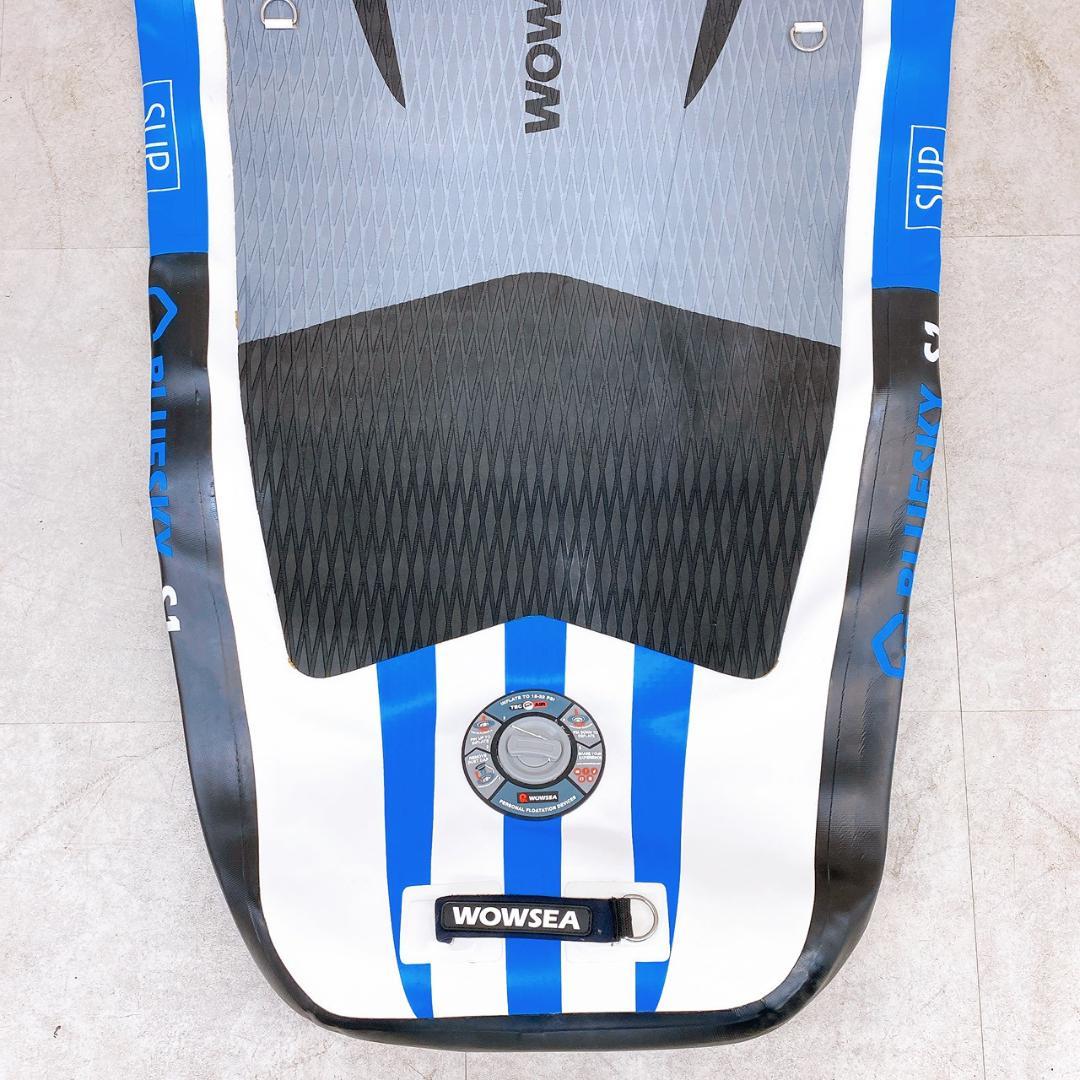 WOWSEA 空気注入式 SUPボード フルセット パドル付 インフレータブル