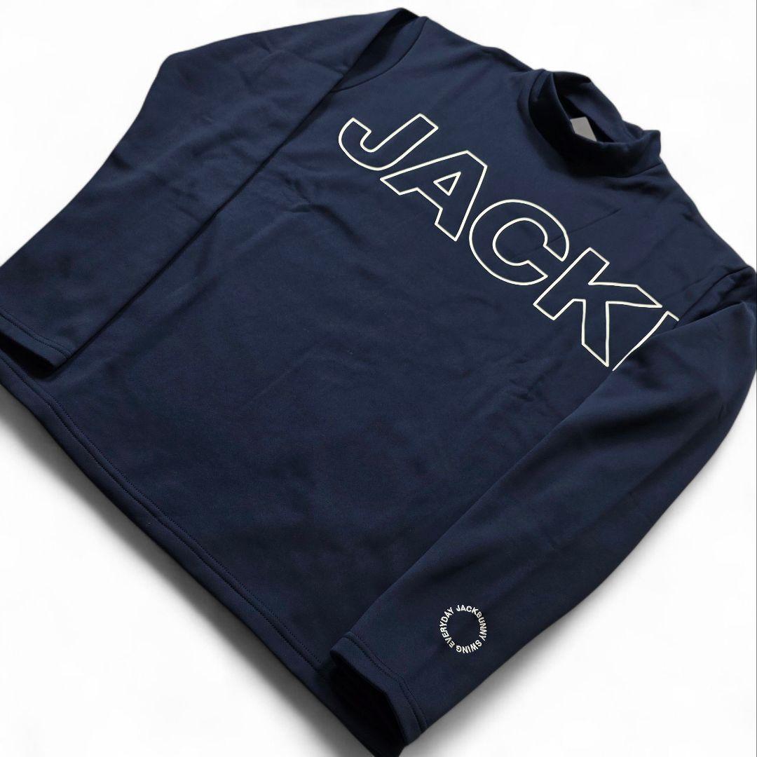 ★新品正規品 秋冬ジャックバニー メンズ モックネックカットソー 6(LL)