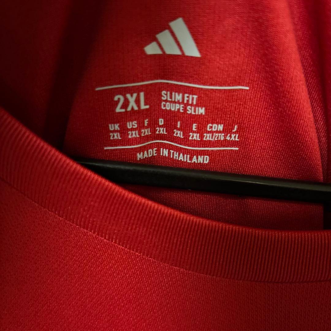 Liverpool FC adidas 2XL ショボスライ長袖ユニフォーム