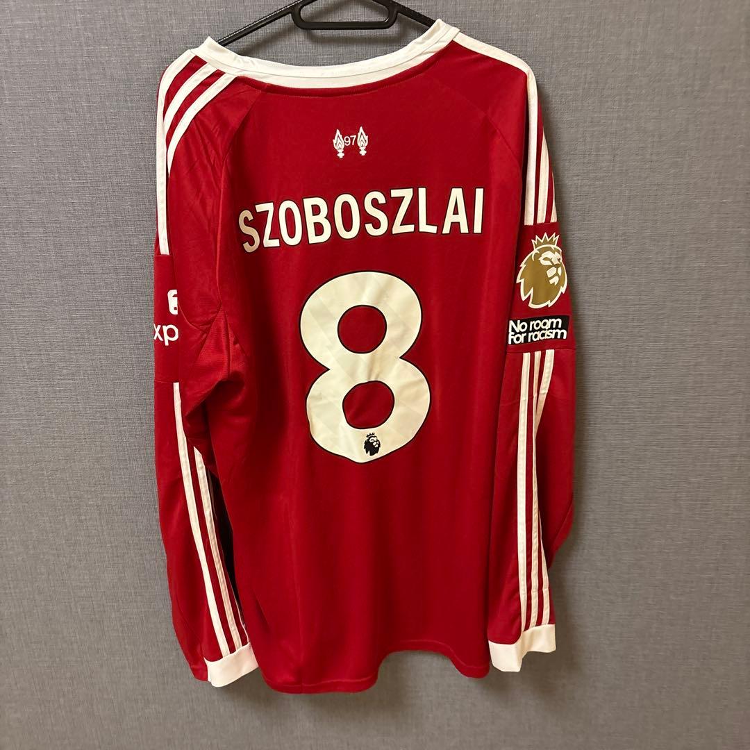 Liverpool FC adidas 2XL ショボスライ長袖ユニフォーム