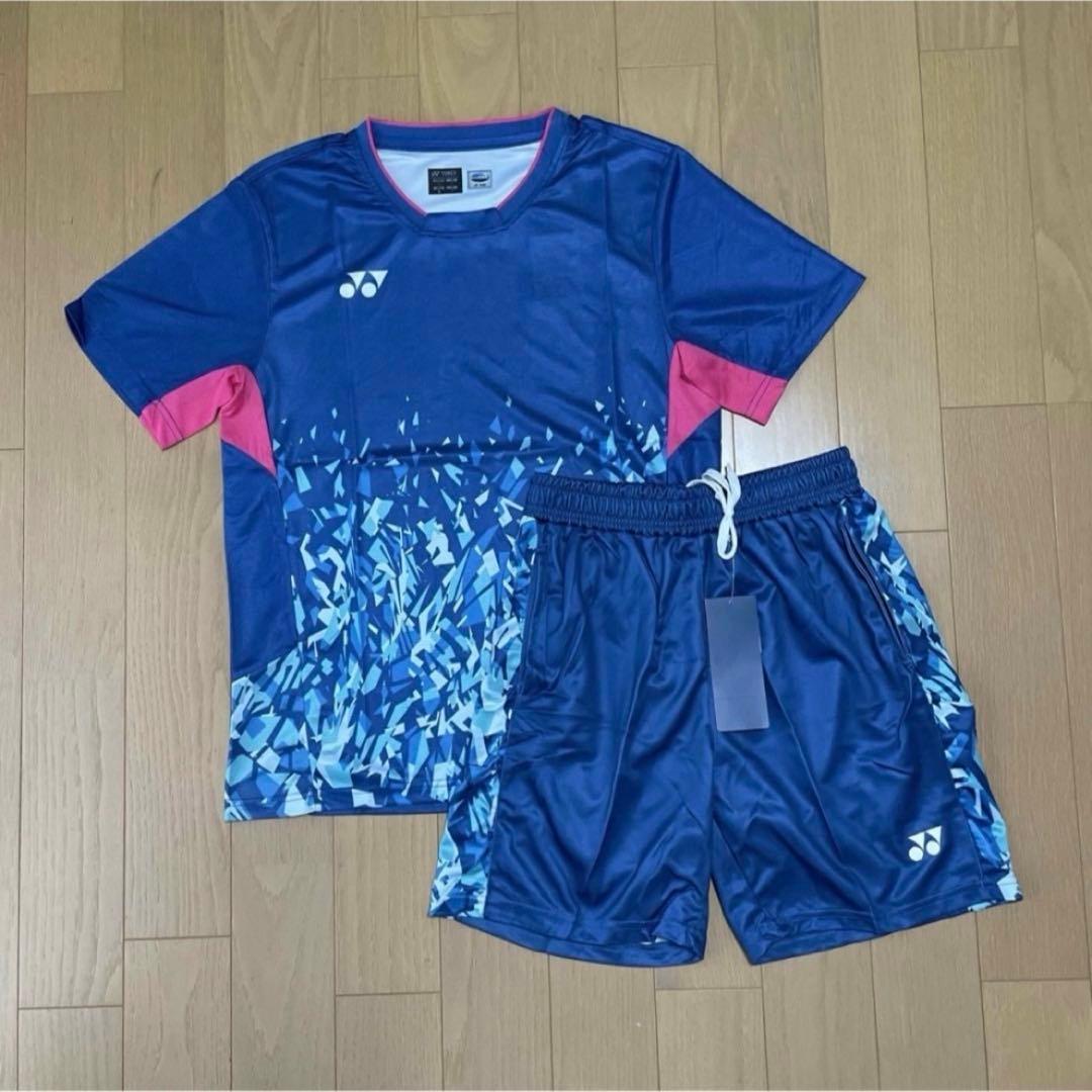 ヨネックス　YONEX バドミントン日本代表モデルゲームウェア　上下セット新品L