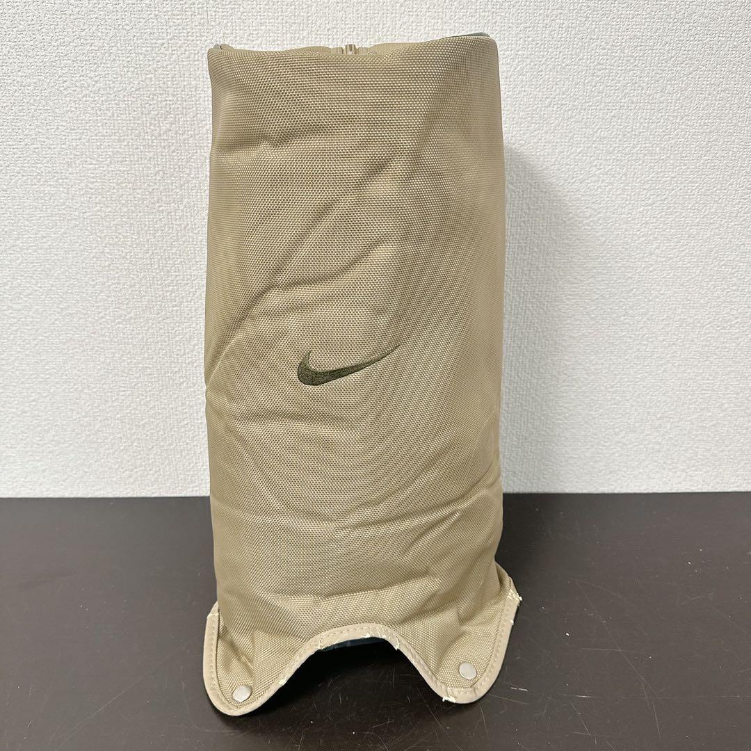NIKE GOLF 希少キルティング キャディバッグ 5分割 ベージュ×カーキ