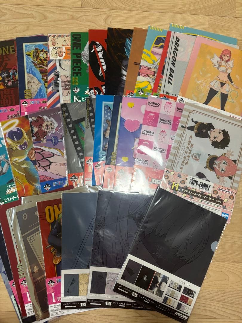 ノンジャンル アニメキャラ クリアファイル 大量 まとめ売り