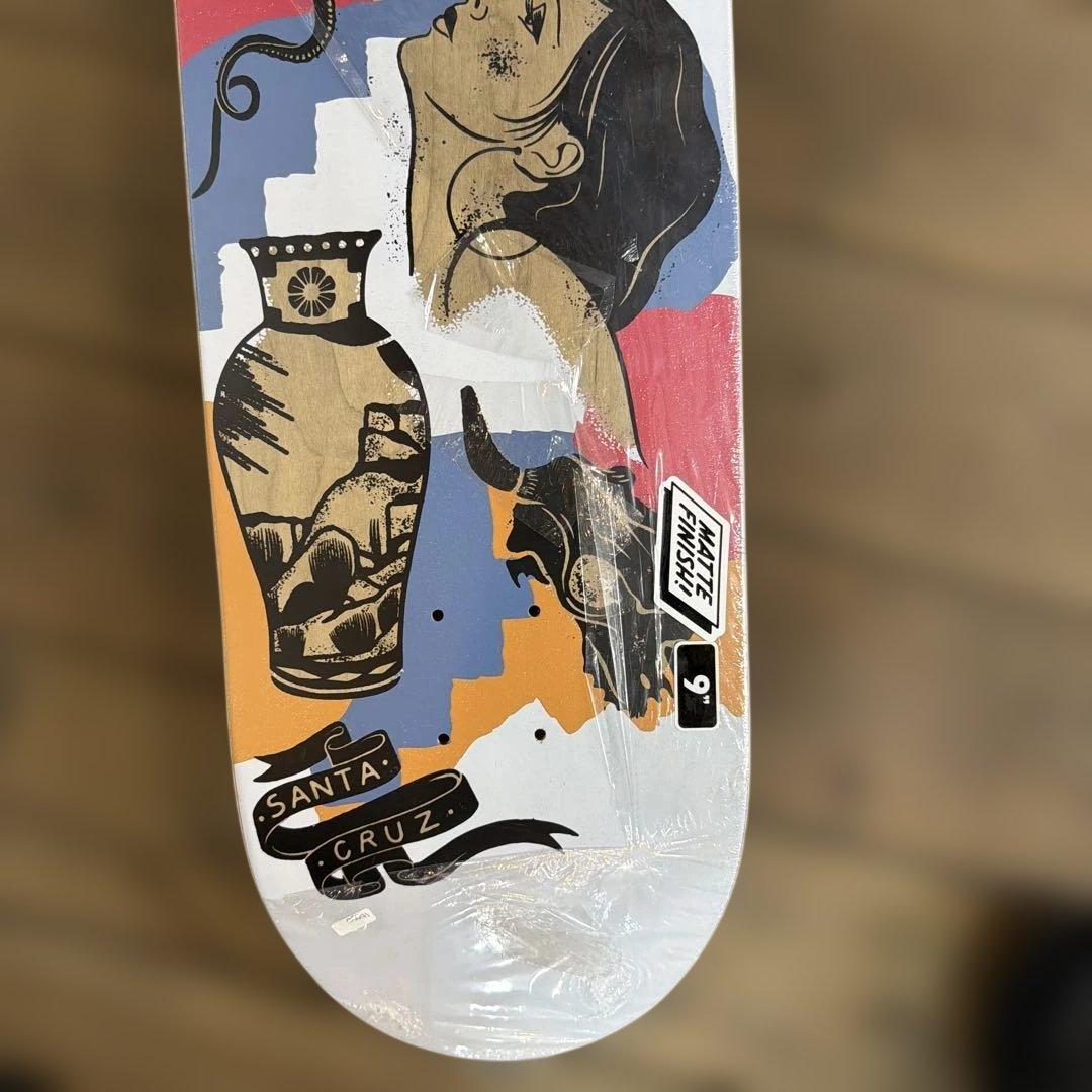 SANTACRUZ DRESSEN SEEKERスケボーデッキ9×32.15㌅