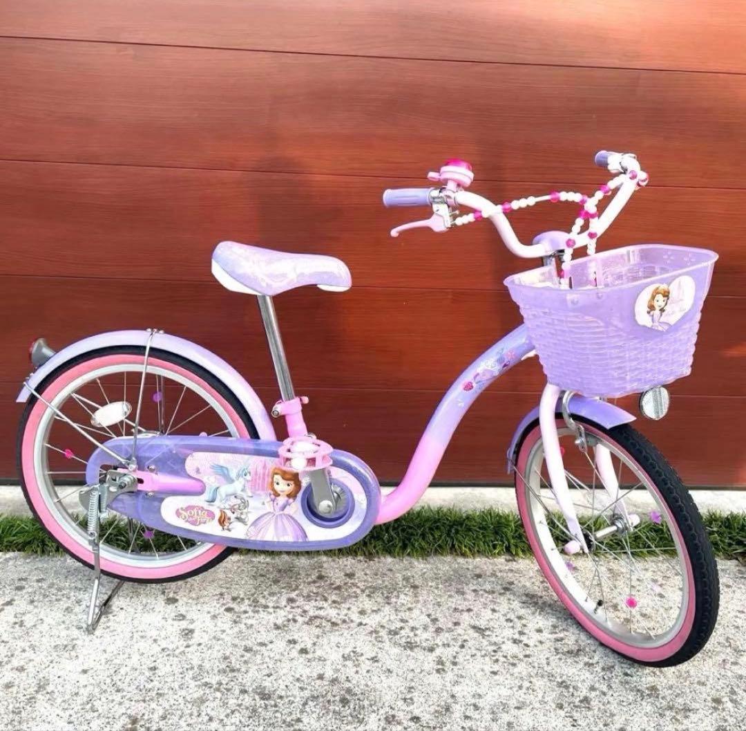 ちいさなプリンセス ソフィア ディズニー　18インチ　自転車　Sofia
