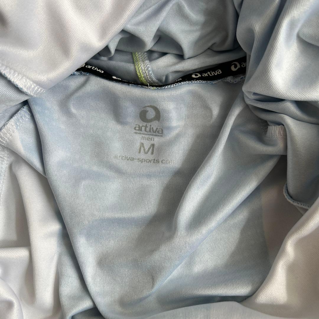 海外マラソン　ドイツ　ハノーファー　長袖Tシャツ　M 〜L ネックカバー　指通し