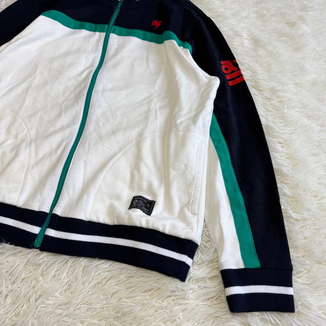 【アルチビオ】美品 ジップジャケット ホワイト 50サイズ メンズ