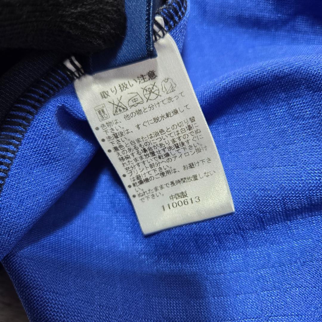 アシックスASICS　ジャージ上下　XL　L　A77　ランニング　ネイビー紺色
