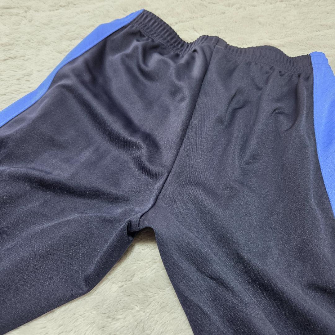 アシックスASICS　ジャージ上下　XL　L　A77　ランニング　ネイビー紺色