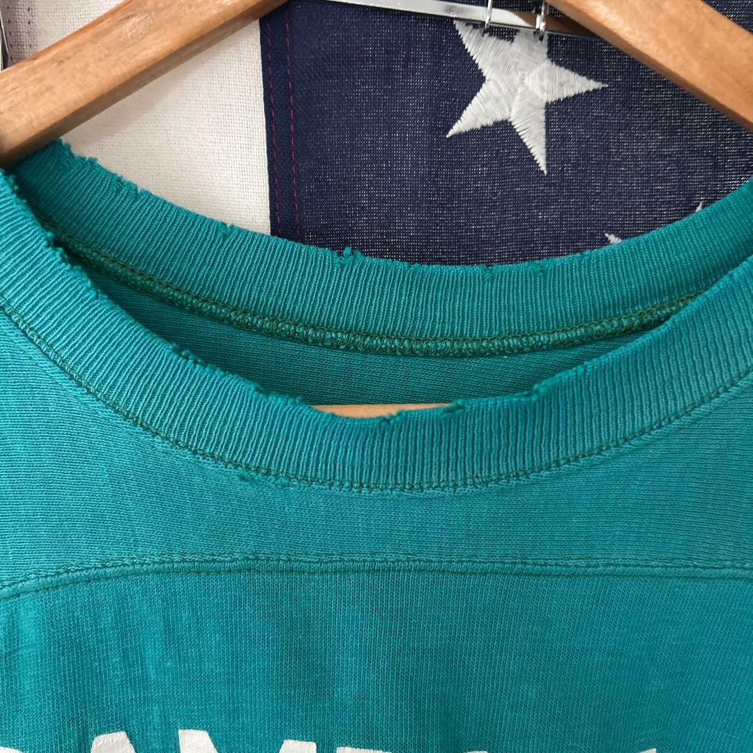 70〜80s CAMP MAC football T-shirt