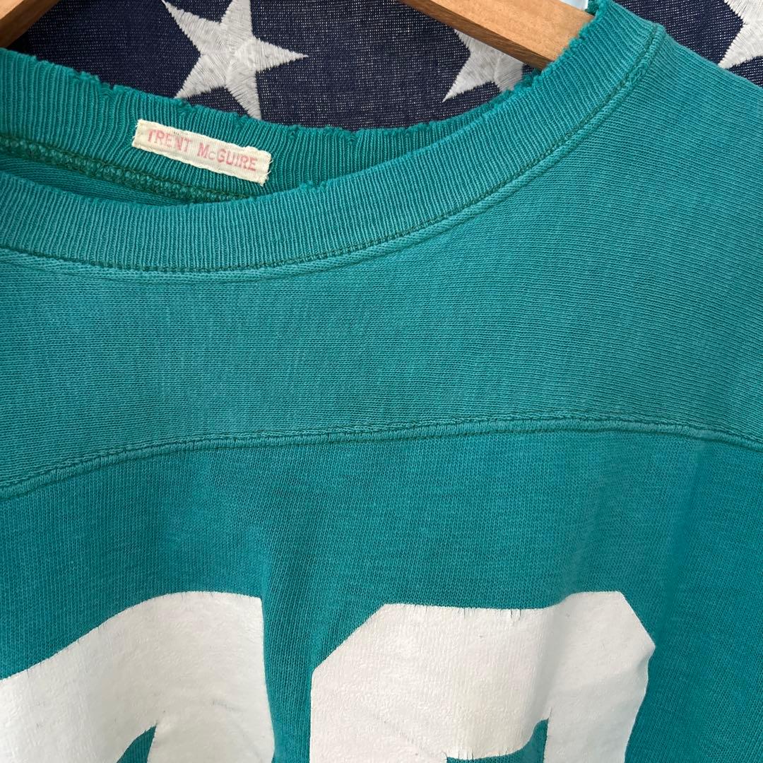 70〜80s CAMP MAC football T-shirt
