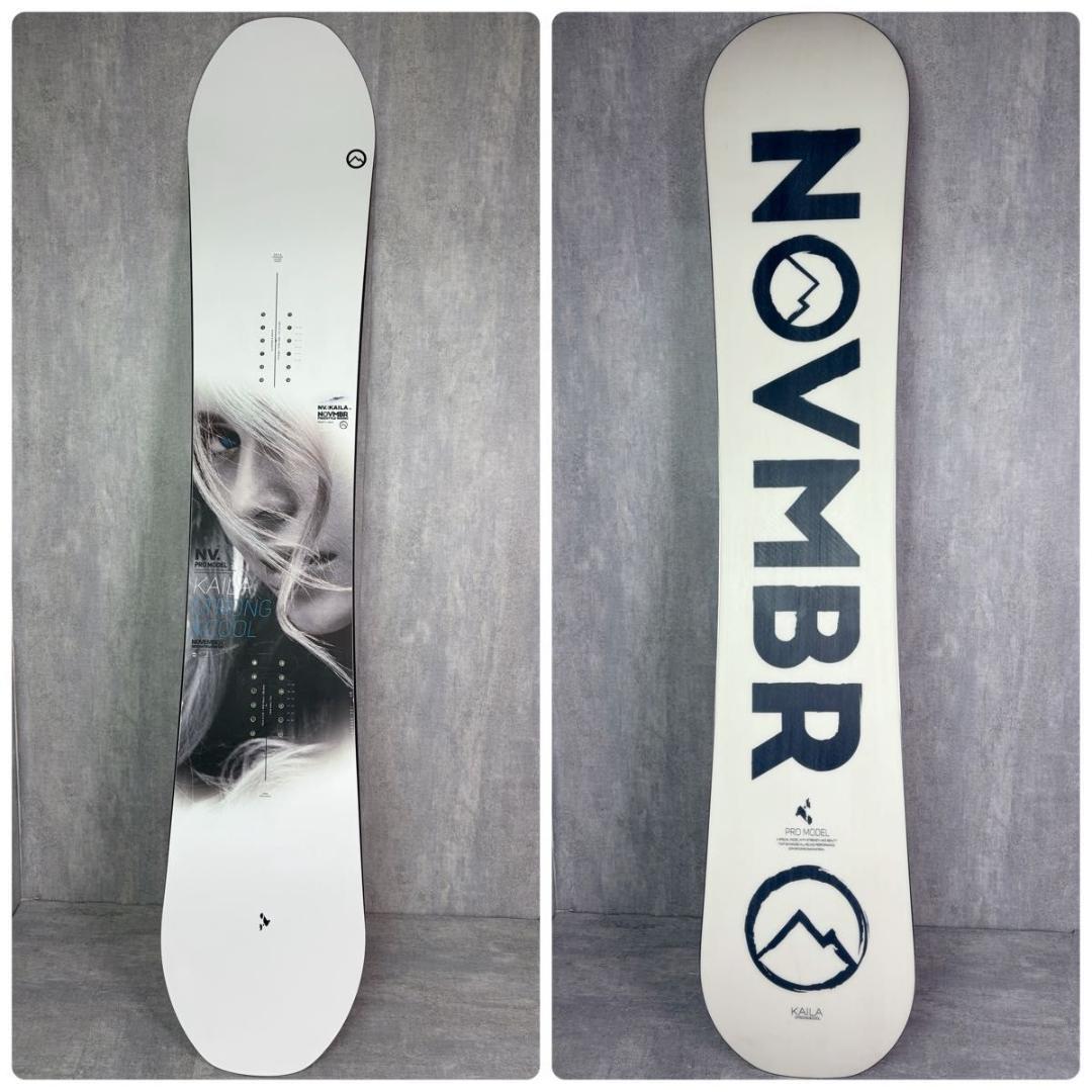 NOVEMBER ノベンバー KAILA 152cm スノーボード キャンバー