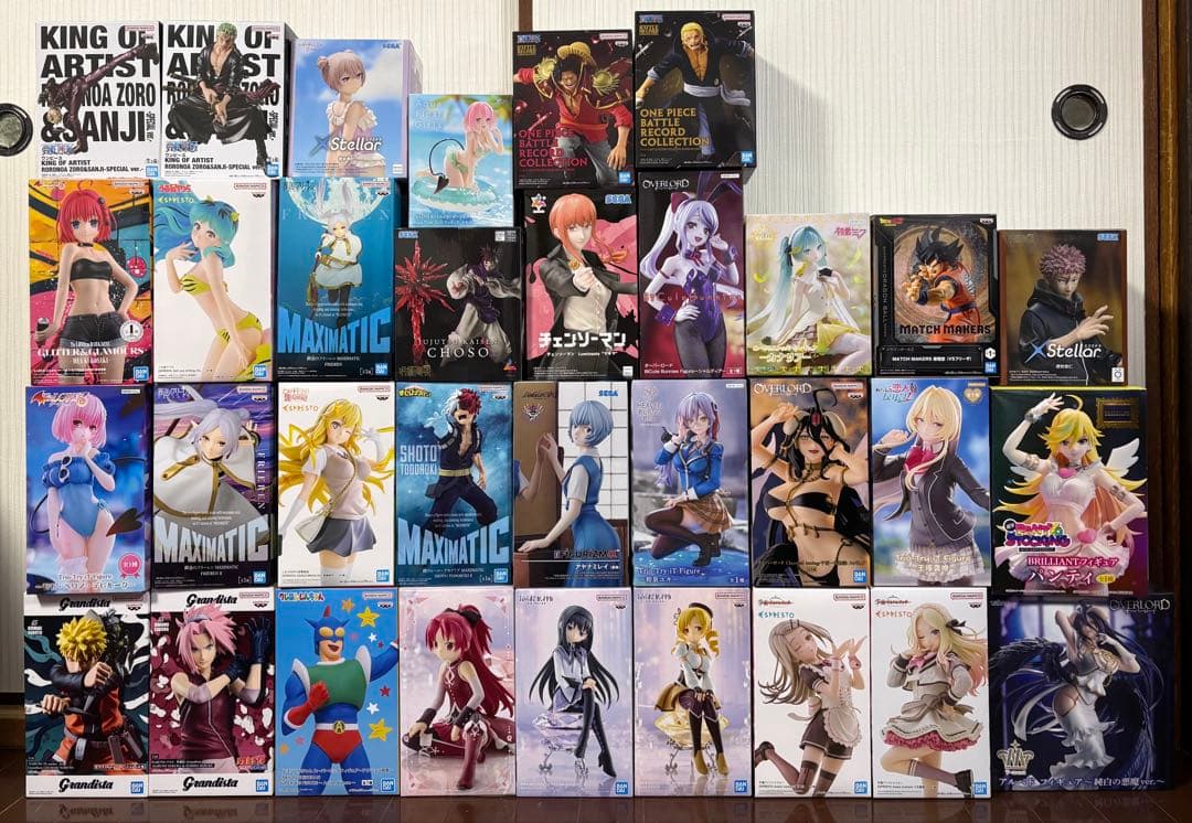最新プライズフィギュア　まとめ売り　33体　ゆうゆうメルカリ便　170サイズ　A
