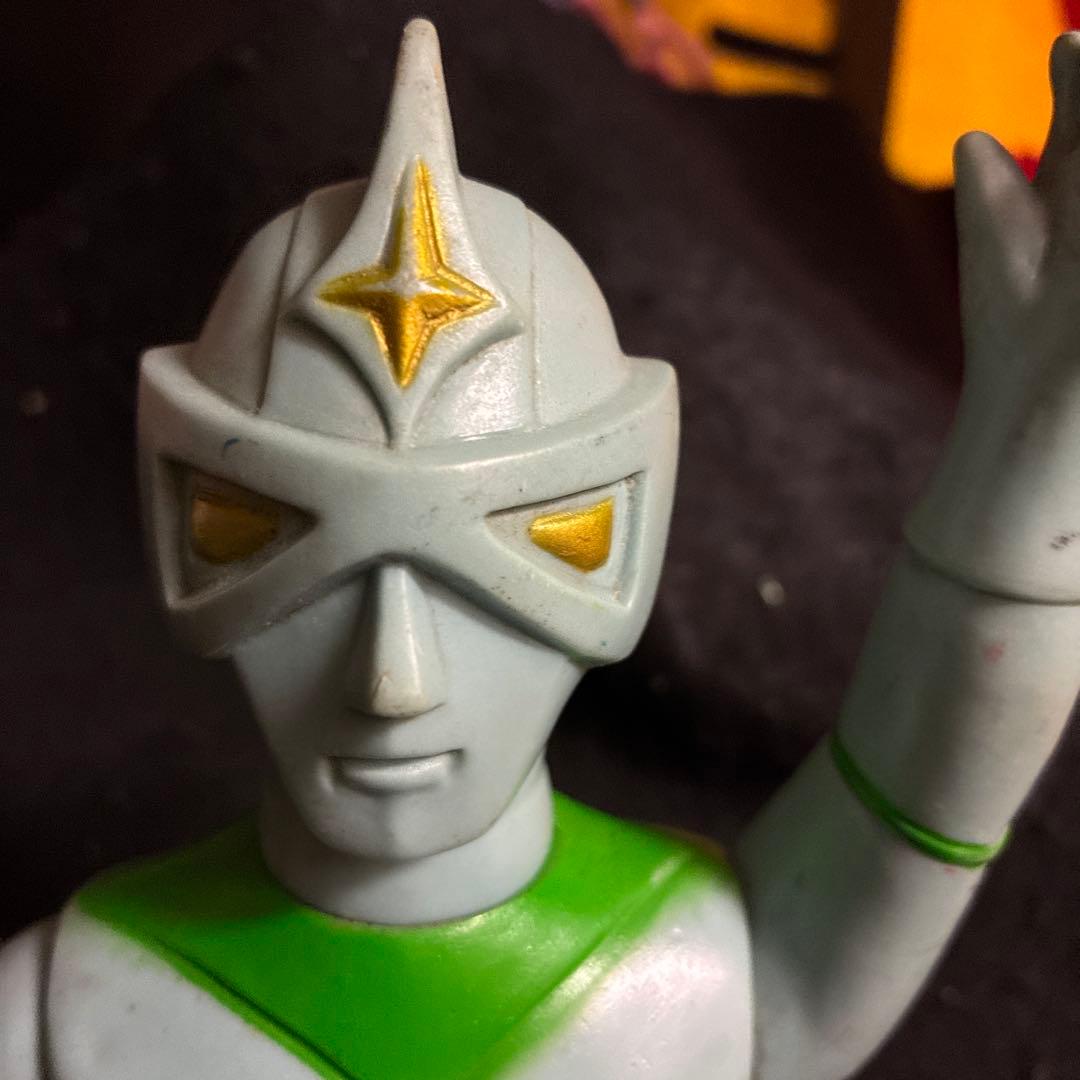 当時モノ　ブルマァク　ミラーマン　ソフビ　スタンダードサイズ