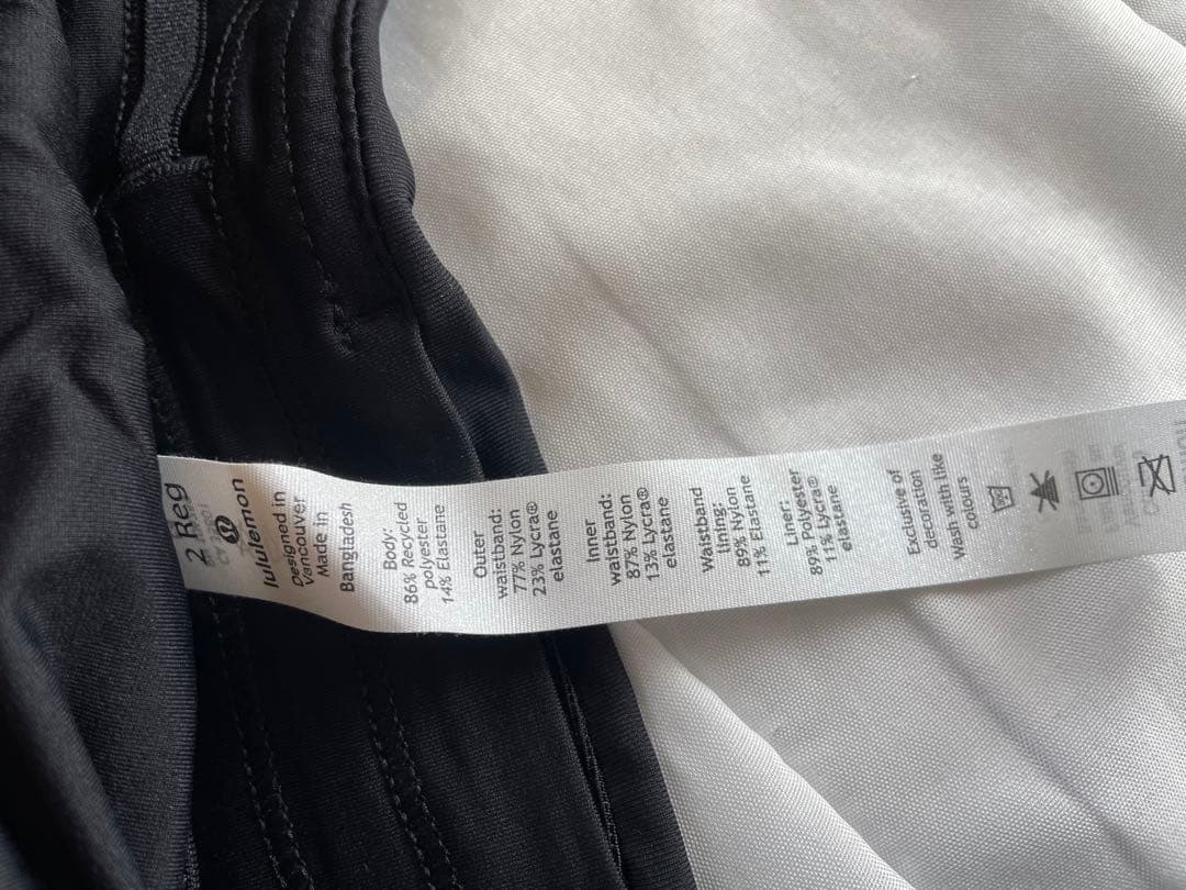 未使用　lululemon Speed Up Short 2.5”