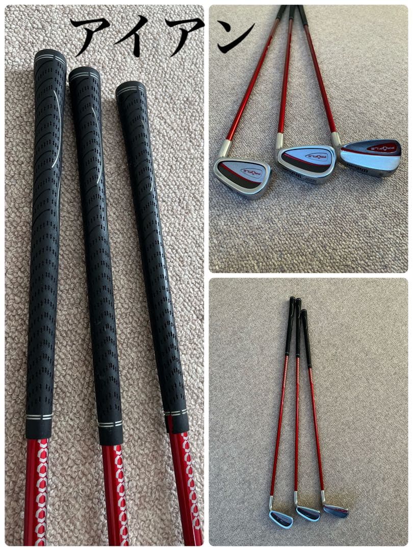 Wilson PROFILE統一ジュニアゴルフクラブ6本セット