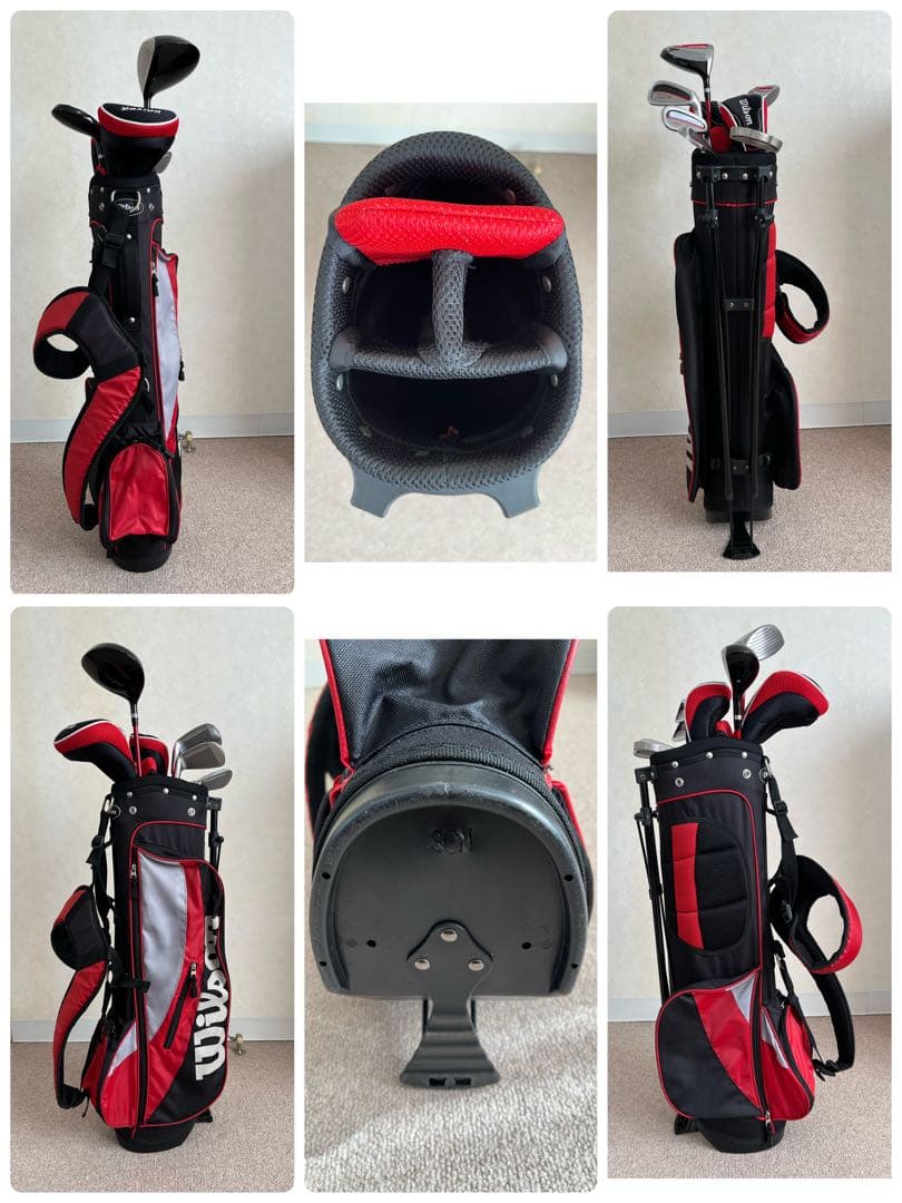 Wilson PROFILE統一ジュニアゴルフクラブ6本セット