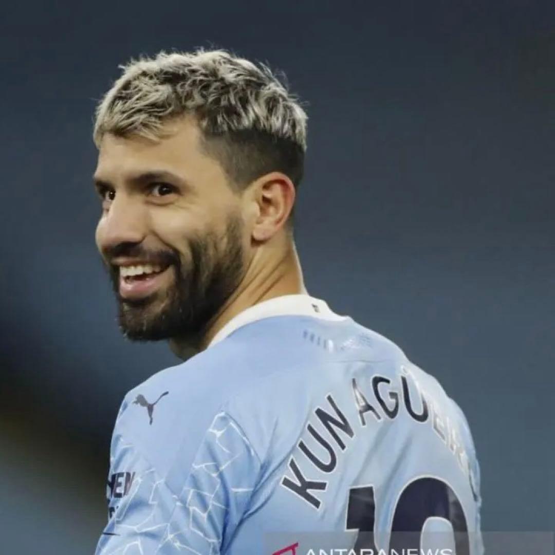 正規品 マンチェスター・シティ 20/21 Aguero ホームユニフォーム M