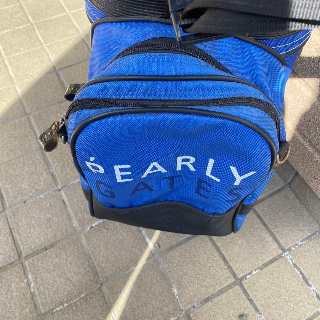 PEARLY GATES 青 キャディバッグ