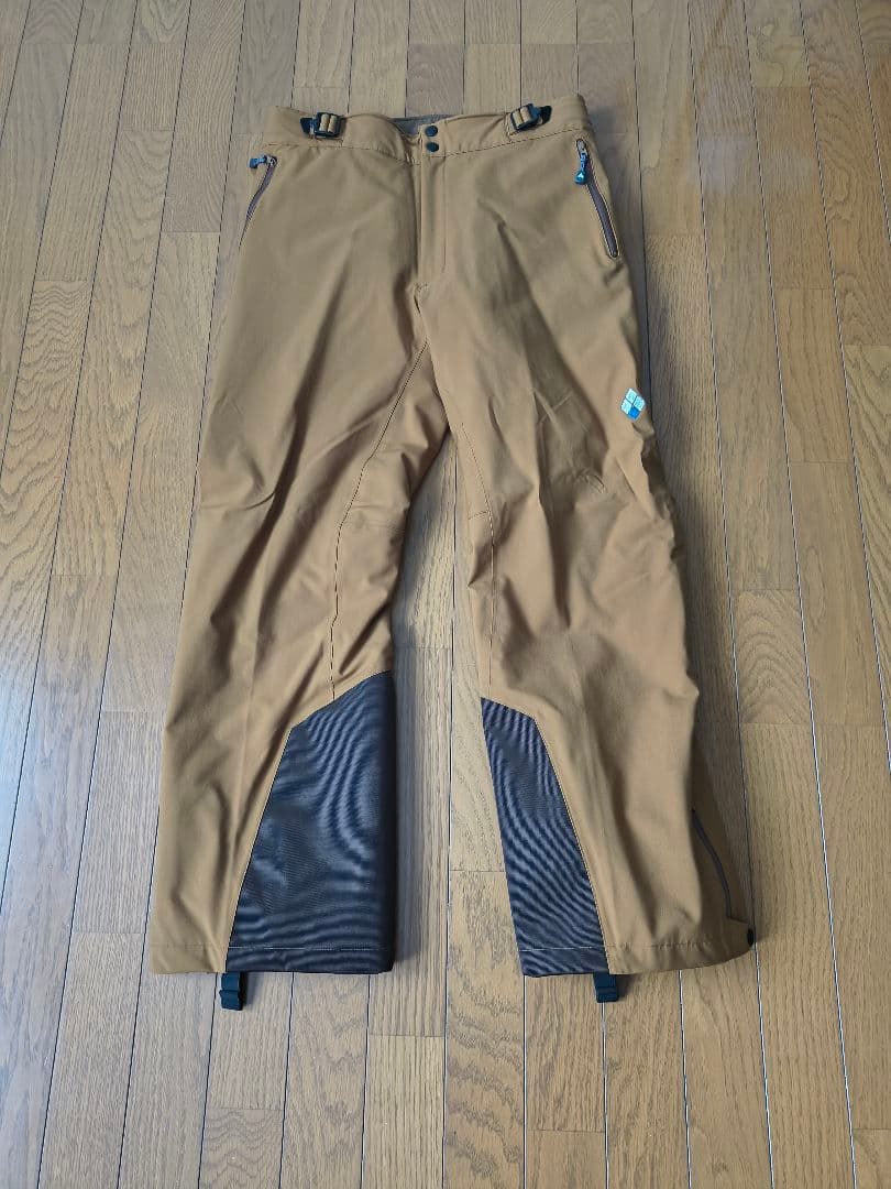 mont-bellモンベル　インシュレーテッド（パウダーホップ）パンツMブラウン