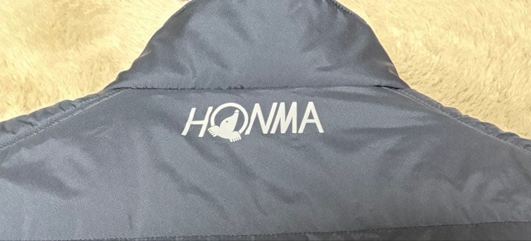 ✨ HONMA ゴルフ 中綿ジャケット Mサイズ ネイビー 防寒アウター