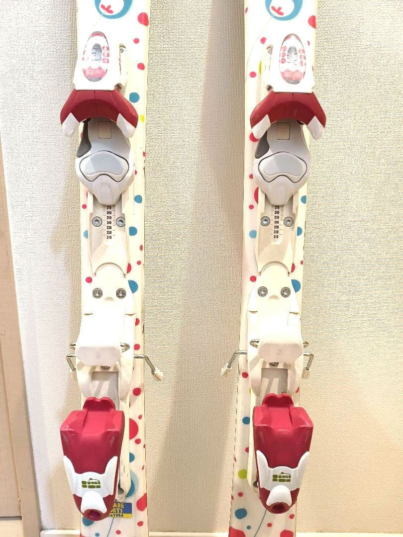 ダイナスター スキー板 子ども用 120cm ビンディング付