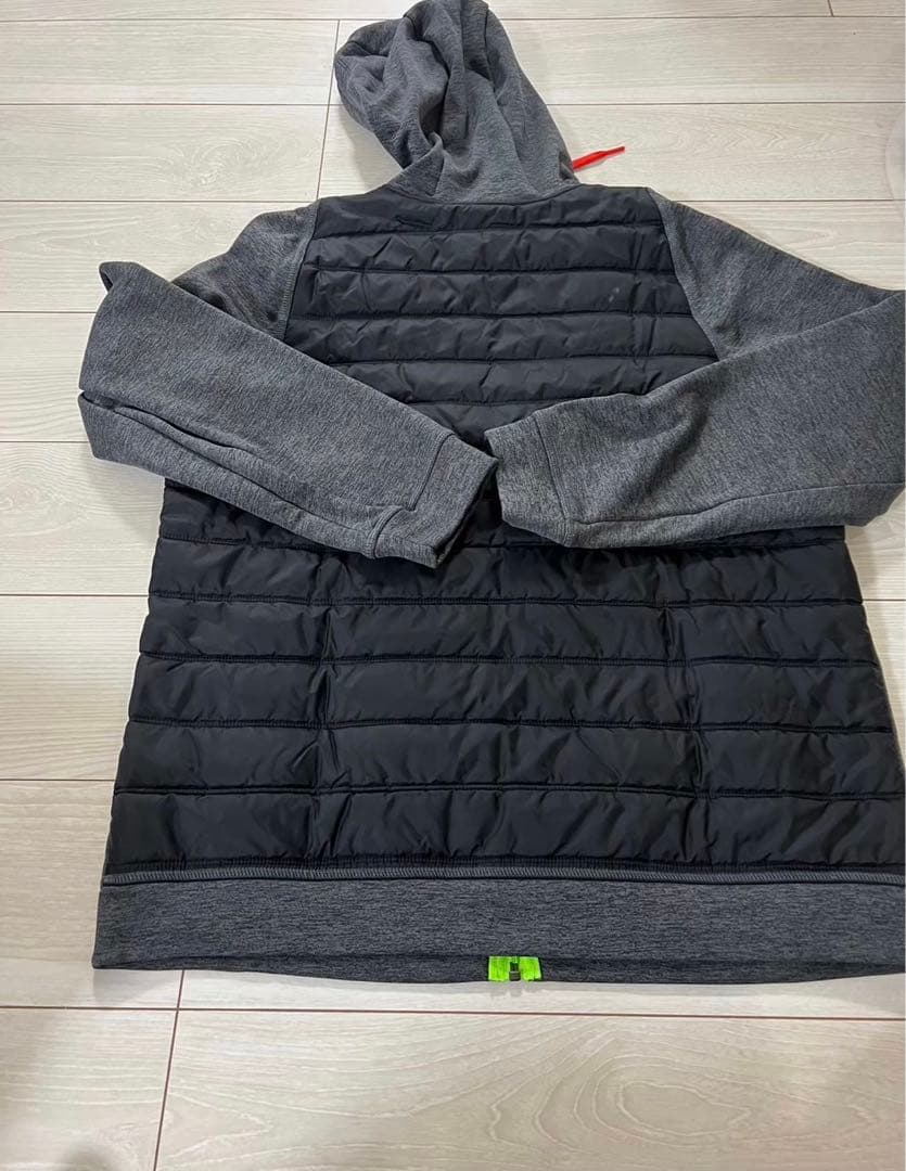 Nike トレーニングジャケット グレー/ブラックXL